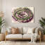 Légumes, navets, art mural en métal beige-301494650