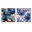 Artrip - Ensemble de 2 collages floraux carrés-101853516-101853518