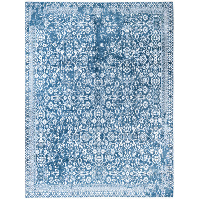 Overdyed One-of-a-Kind 9' 2" X 12' 1" Area Rug