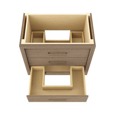 Avalon Three-Drawer Single Bath Vanity