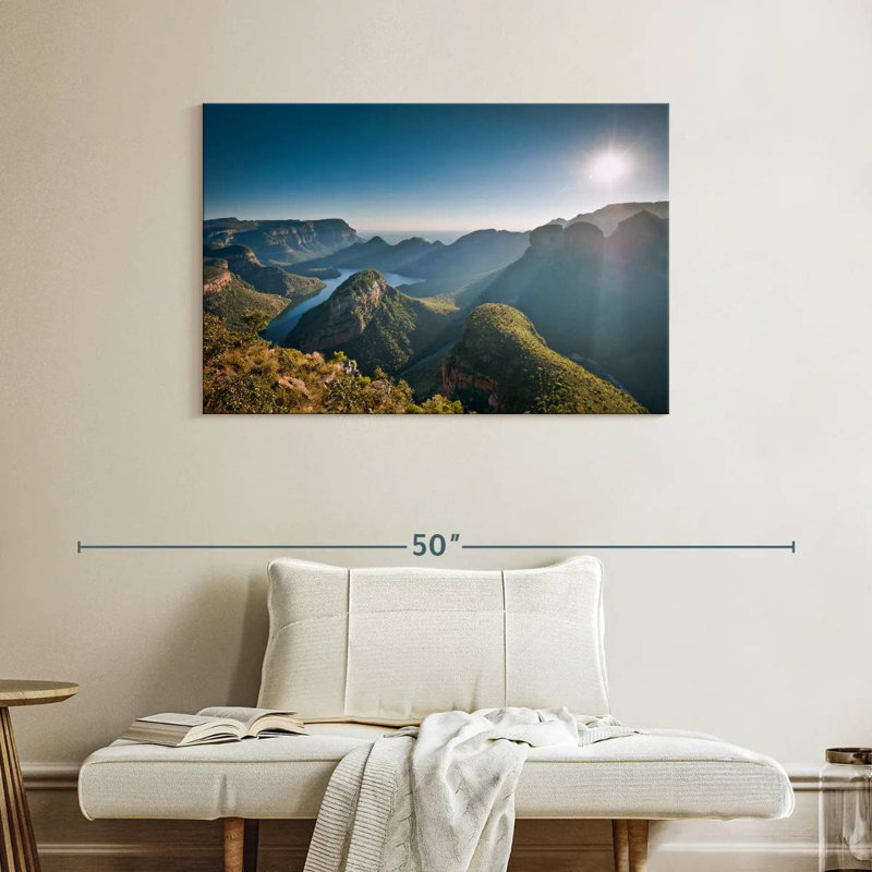 Ravi Blyde River Canyon Sunrise, 26" H x 39" W