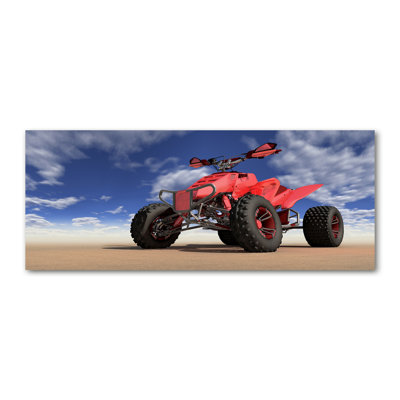 Quad In The Desert - Wrapped Canvas Print