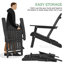 Chaise Adirondack pliante en bois massif Bennir-92464932