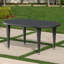 Table de salle à manger en rotin Gwendoline avec finition en osier et structure en fer-24781472