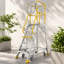 - Step Lightweight Folding Step Ladder