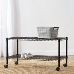 19.69'' H x 35.71'' W Utility Cart with Wheels
