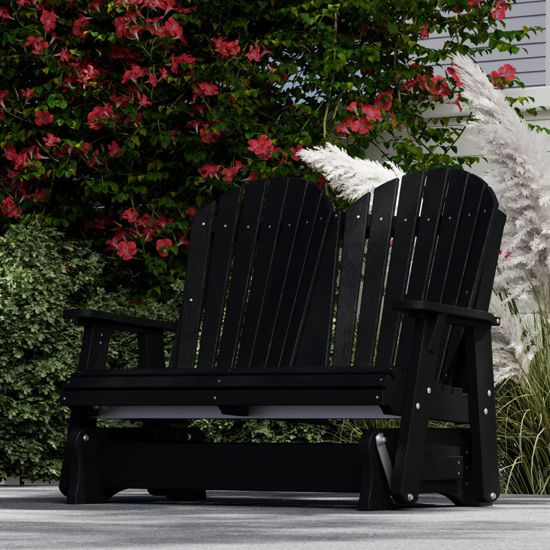 Fauteuil oscillant double Heritage, Noir