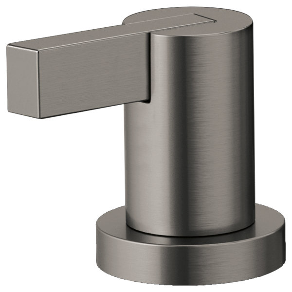 Litze® Roman Tub Faucet, Luxe Steel, Extended Lever