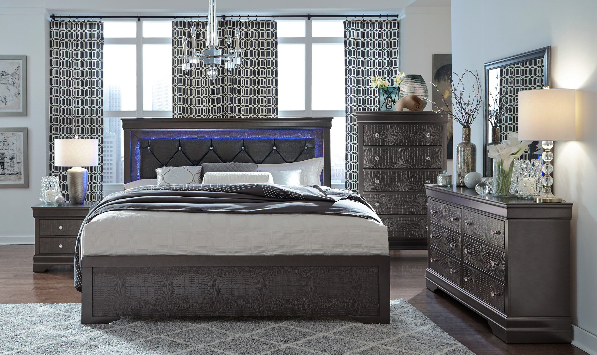 Mercer41 Shaker Grey Full Bedroom Set | Wayfair