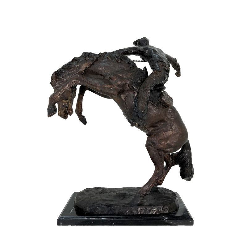 Horse Bronze Garden Statue