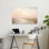 Up Up the River Abstract Serene Tranquil Landscape Nature Art