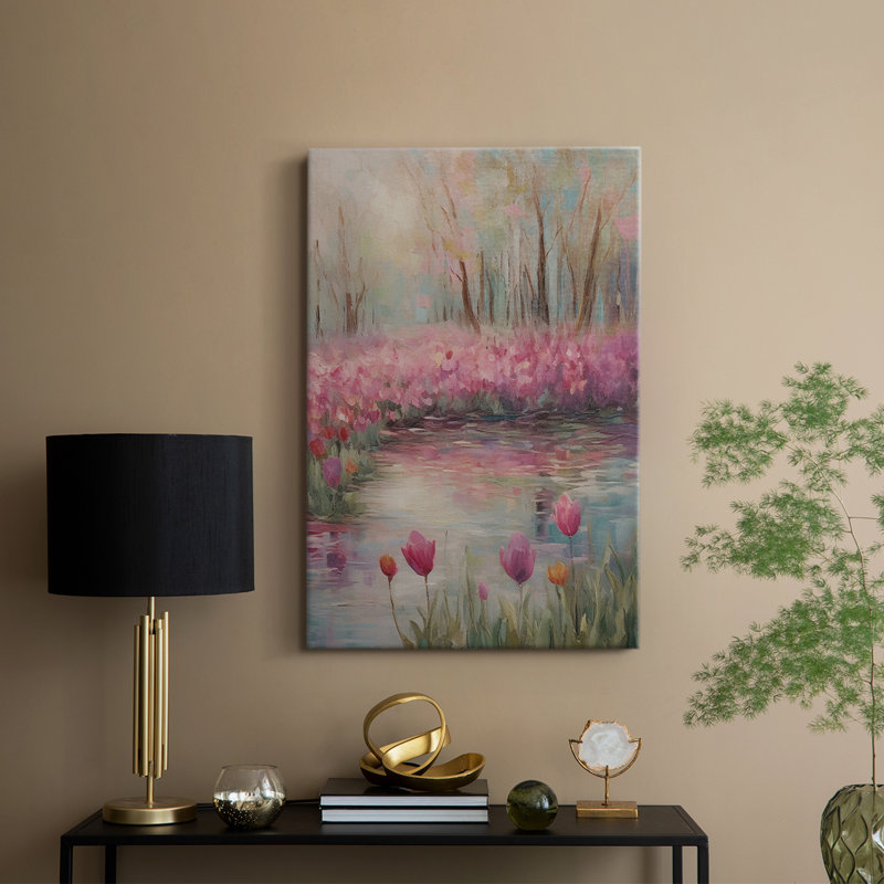 Paysage rétro Lxxxxi - galerie Cavas, H 18 po x l 12 po