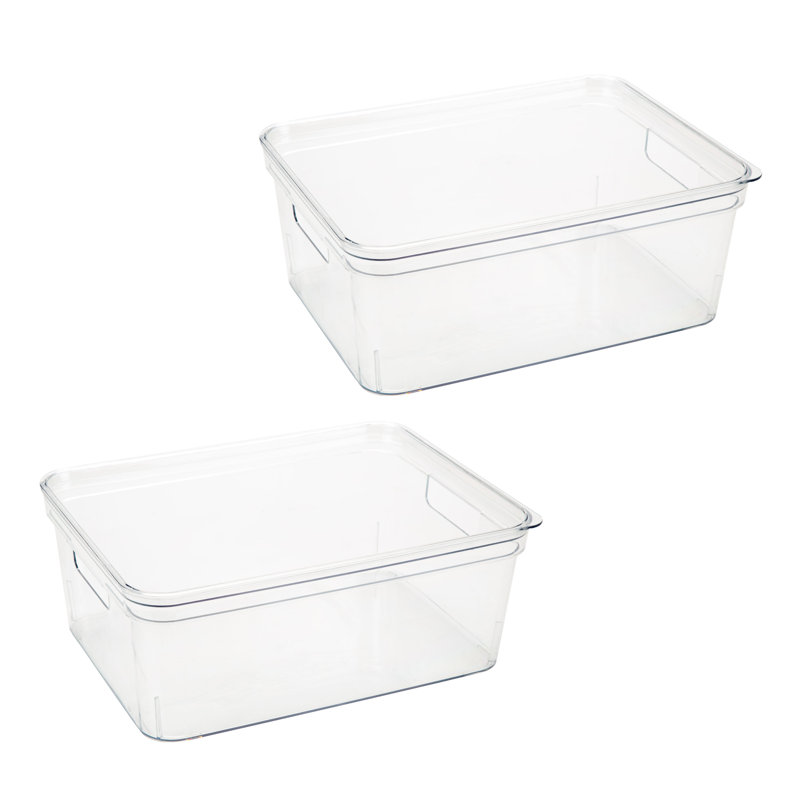 Grand ensemble de bacs, 2, H 5,51 po x l 14,17 po x P 10,43 po