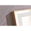 Miroir de salle de bain mural 118 "x 36" avec cadre en aluminium, fonction de brouillard, mémoire, 3 couleurs, réglage continu de la luminosité, doré brossé, modes couleur, gradation, verre,