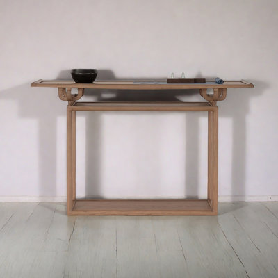 Wooden multi-functional console table