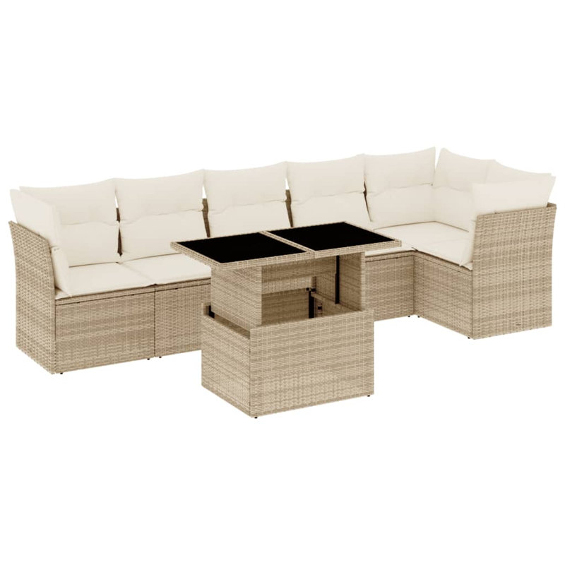 Ensemble de canapé de jardin Vidaxl