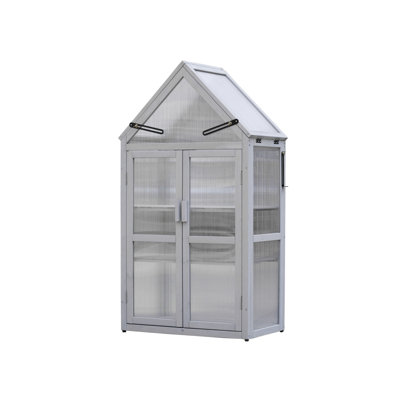 Mini Greenhouse Kit - Outdoor Plant Stand, Small Green House, Plant Stand Indoor, Green Houses For Outside, Indoor Garden & Patio Accessories Indoor G