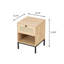 Armoire de chevet avec tiroir Byron C Rattan Twinset