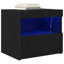 Bedside Cabinet With LED Lights 50X40x45 Cm-1894841502