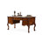 Brownness Rectangular Solid Wood Writing desk with drawers desk