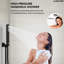 Système de douche mural numérique, pomme de douche à pluie haute pression 12 "avec douche à main-83197650