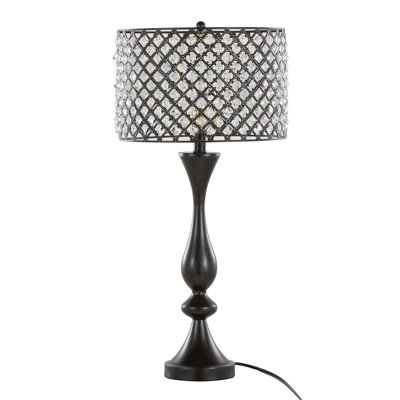 Lampe de table contemporaine en métal
