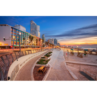 Tel Aviv - Wrapped Canvas Print