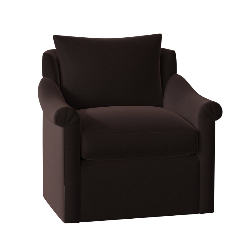 Drake Swivel Armchair, Margaret Mahogany