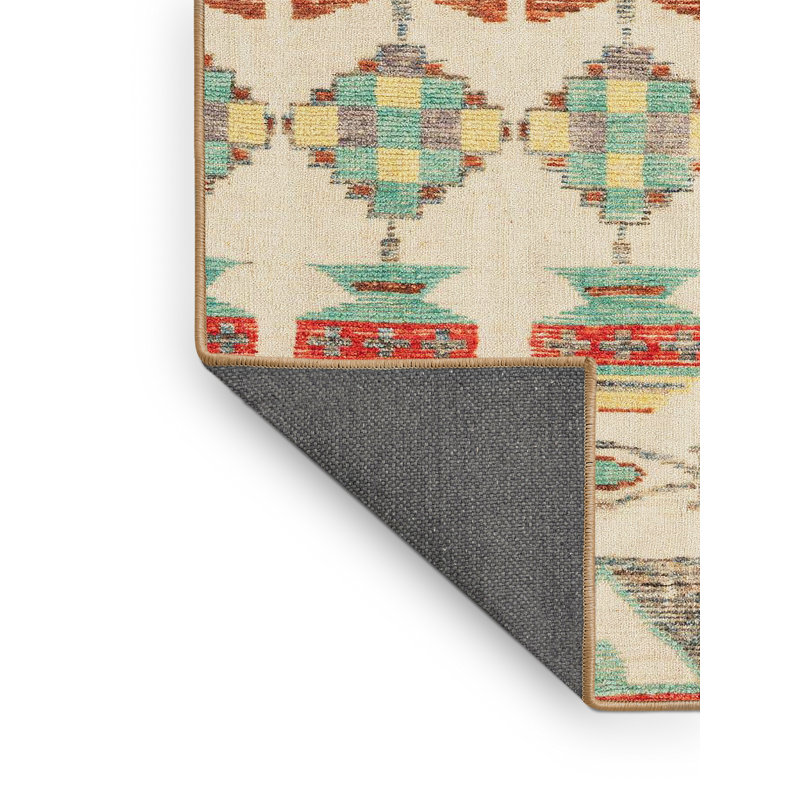 Abstract Indoor Rug, Rectangle 2' x 4'