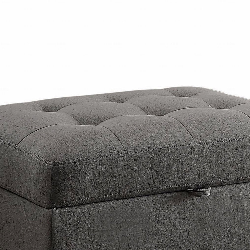 Repose-pieds avec rangement, pour le salon