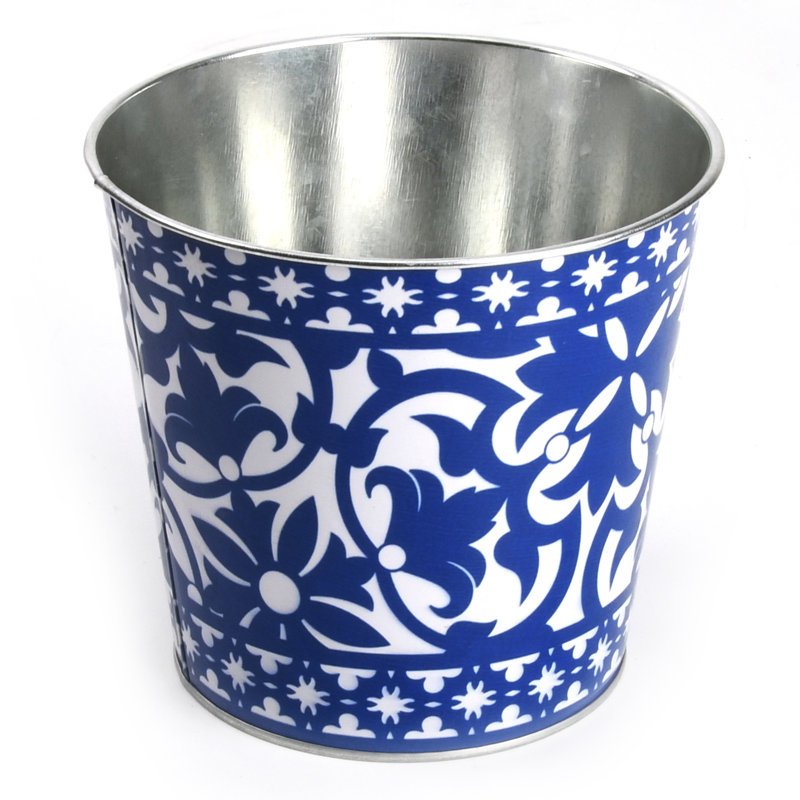 Payson Metal Pot Planter