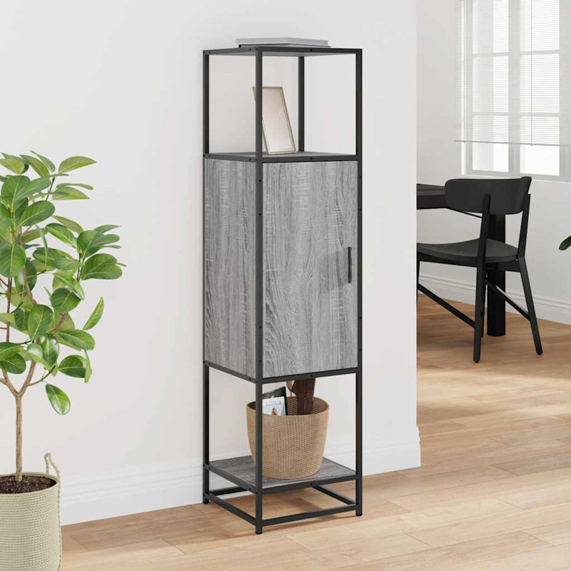 Almetter 35.5 cm W Highboard, Grey Sonoma