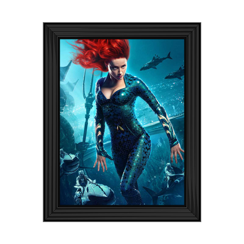 Aquawoman - Single Picture Frame Art Print
