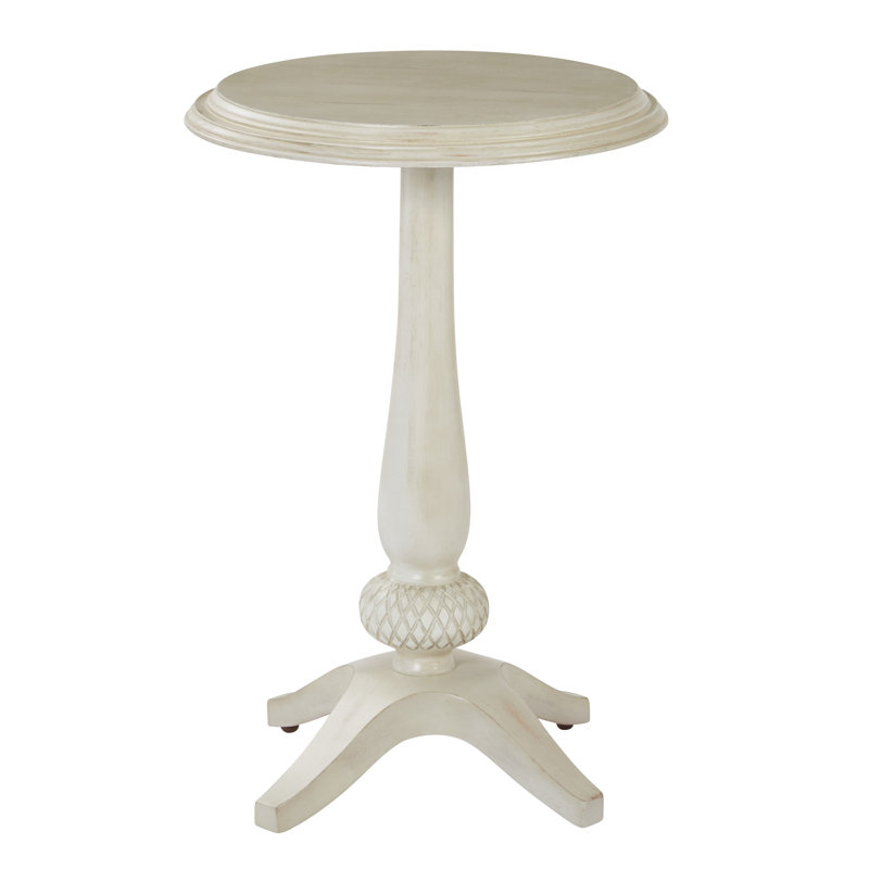 End Table, Antique Beige