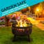 Bulle Round Steel Wood Burning Fire Pit
