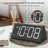 Dreamsky Wooden Digital Alarm Clocks For Bedrooms - Electric Desk Clock With Large Numbers, Usb Port, Loud Alarm For Heavy Sleepers, Adjustable Volume, Dimmer, Snooze, Dst, 12/24h, Wood Décor Gifts