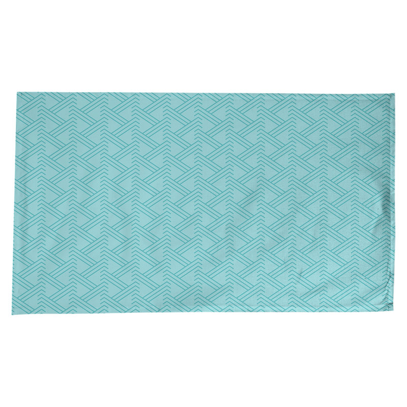 Classic Zig Zag Tablecloth, Teal