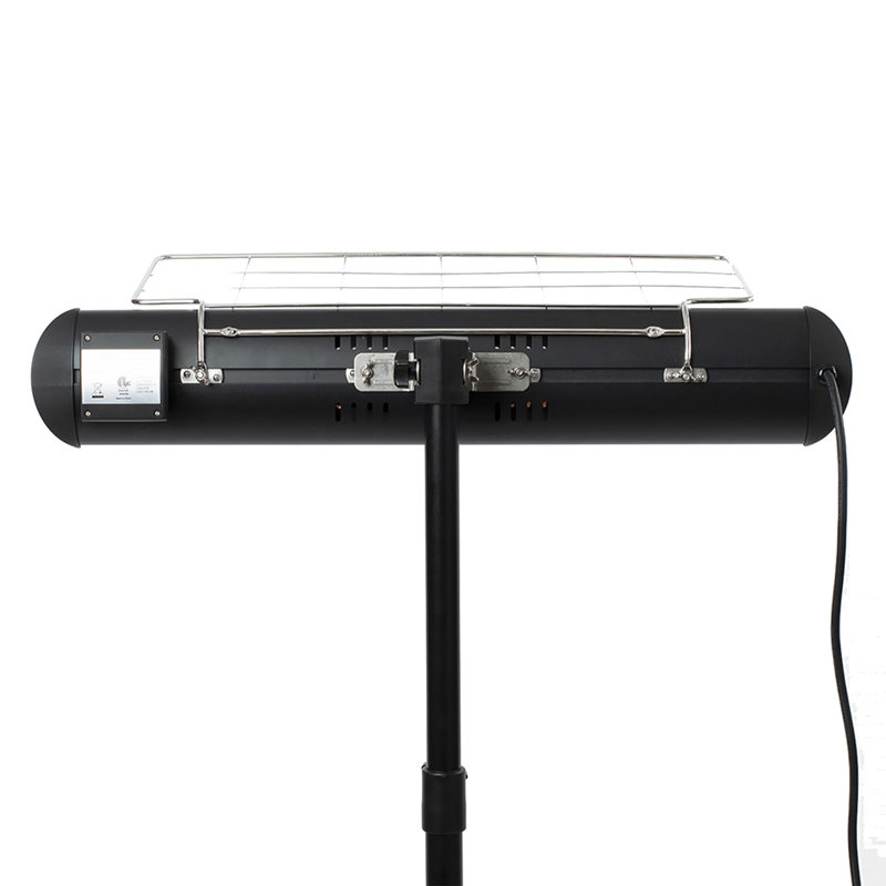 Electric Standing Patio Heater, Black