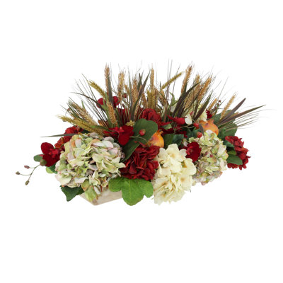 Himmelmann Polysilk Hydrangea Arrangement in Planter
