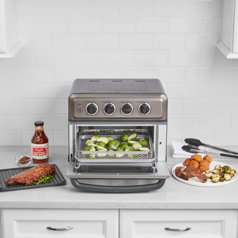 Cuisinart Air Fryer Toaster Oven with Grill, Black