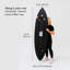 Katy Hirchsfeld - City Decorative Acrylic Surfboard by Oliver Gal