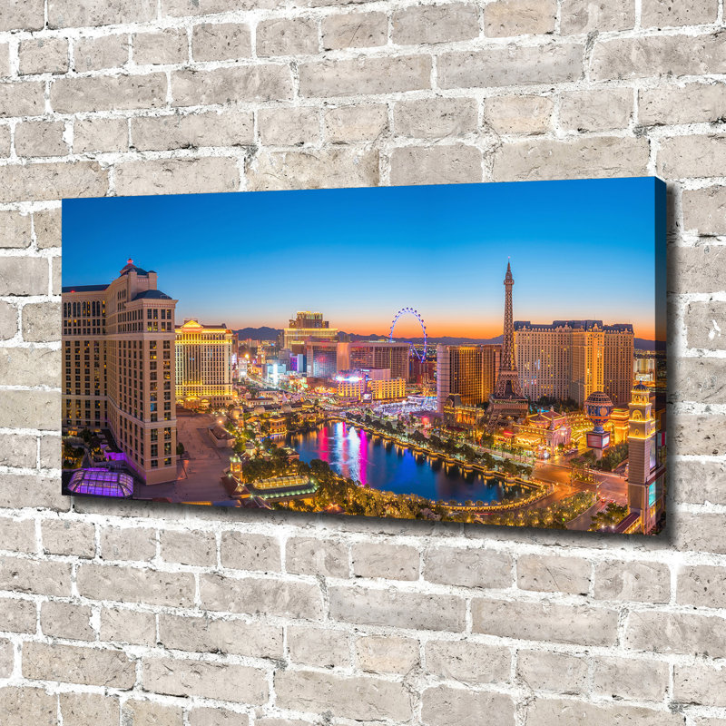 Las Vegas USA - No Frame Print on Canvas