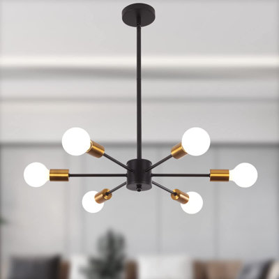 Angstrom 6 - Light Dimmable Sputnik Sphere Chandelier