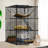 Tucker Murphy Pet™ Cat Cage Multi-Purpose Cat Enclosure, DIY Indoor Playpen And Kennel With Large Hammock For Cats And Small Animals