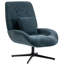 Upholstered Swivel Armchair-1134291555