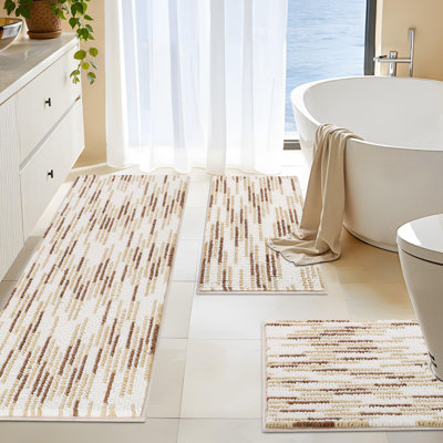 Bathroom Rugs Sets 3 Piece