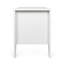 Table d'appoint blanche avec tiroirs et tablettes-1043361857