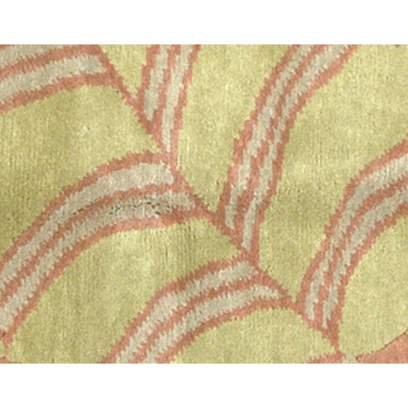 Hand Knotted Area Rug in Multi