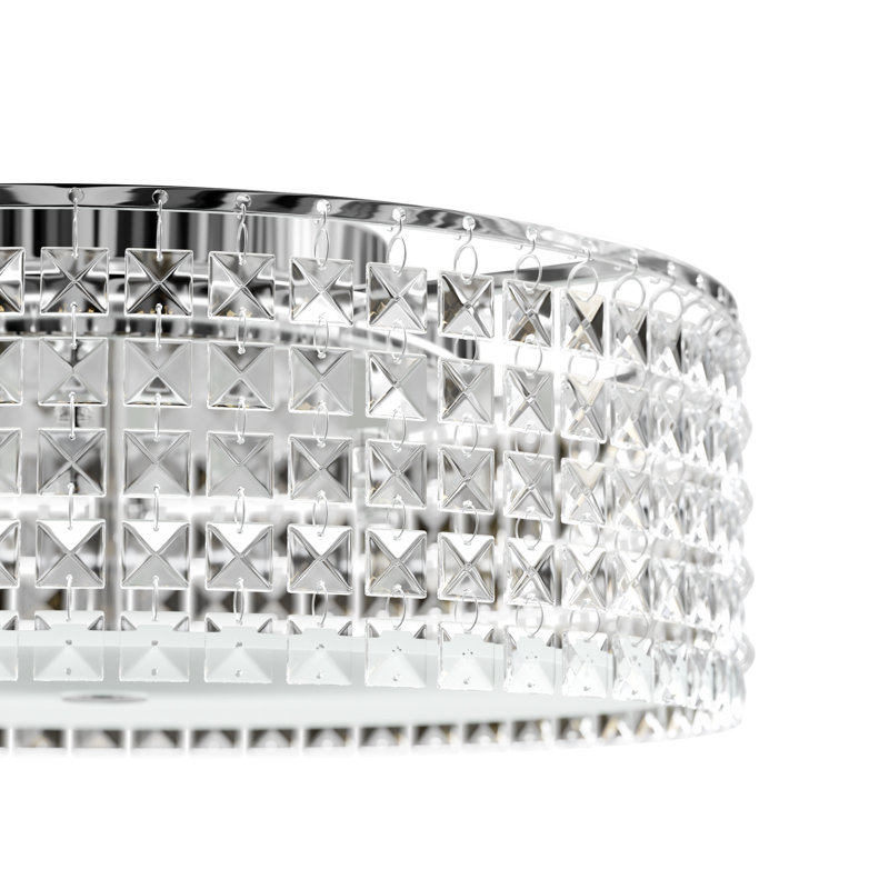 Thayer Glass Flush Mount