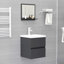 Miroir de salle de bain mural vidaXL-113784704-113784716